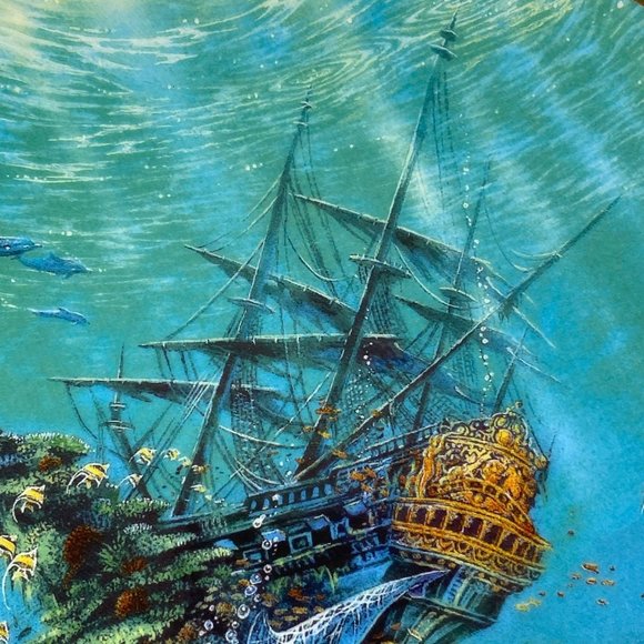 UnderSeas Vision Last Journey Plate 0107A 1995 - Picture 6 of 8